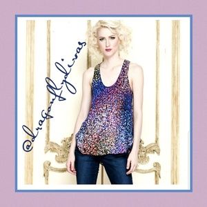 ASKARI Confetti Flirty Racerback Tank